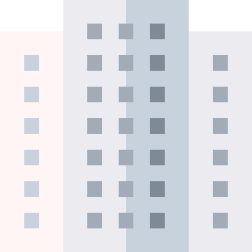 budynek Basic Straight Flat ikona