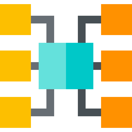 diagramm Basic Straight Flat icon