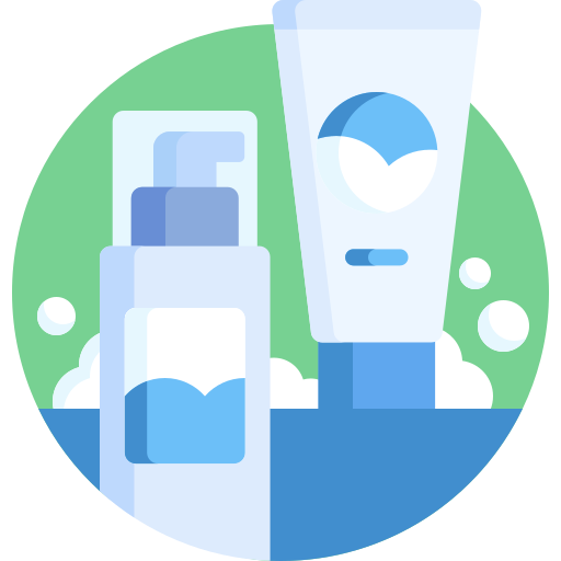 Facial foam Detailed Flat Circular Flat icon