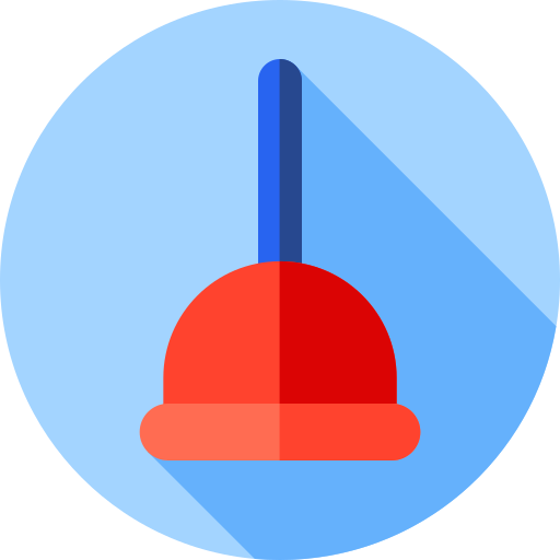 émbolo Flat Circular Flat icono