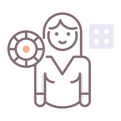 Croupier Flaticons Lineal Color icon
