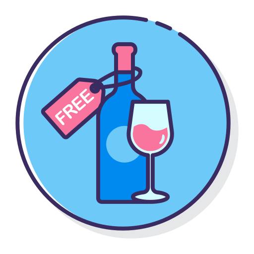 wein Flaticons Lineal Color icon