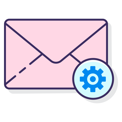 correo electrónico Flaticons Lineal Color icono