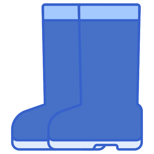 Rain boots Flaticons Lineal Color icon