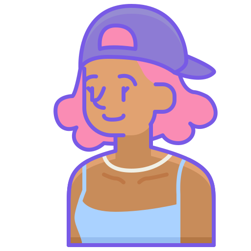 teenager Flaticons Lineal Color icon