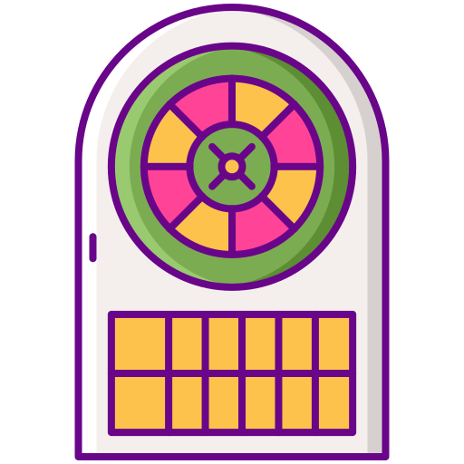 ruleta Flaticons Lineal Color icono