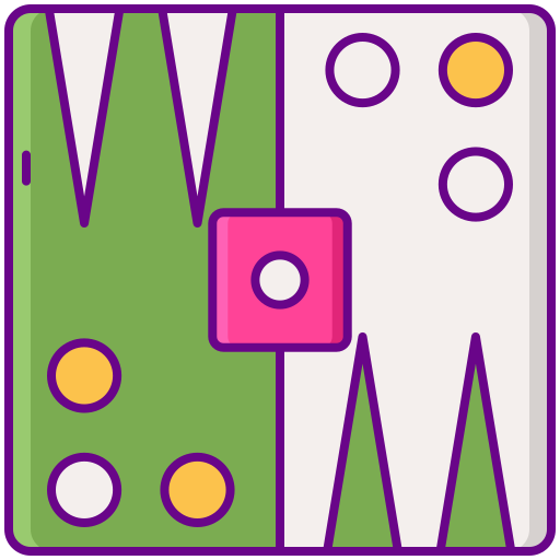 주사위 놀이 Flaticons Lineal Color icon