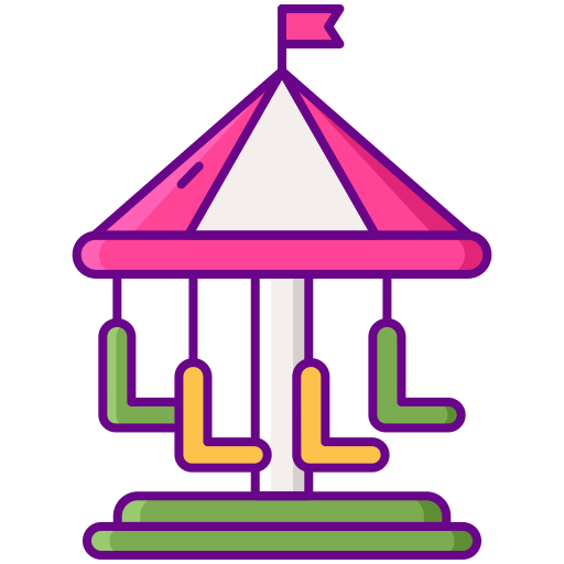 Carousel Flaticons Lineal Color icon