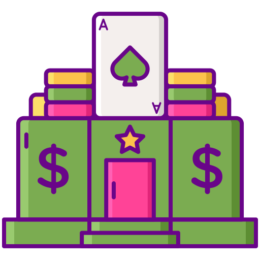 casino Flaticons Lineal Color icono