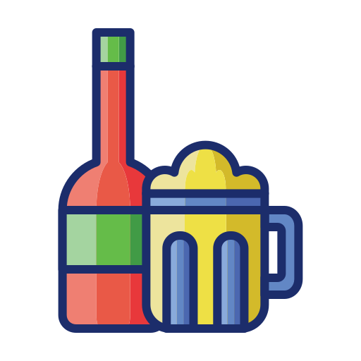 맥주 Flaticons Lineal Color icon