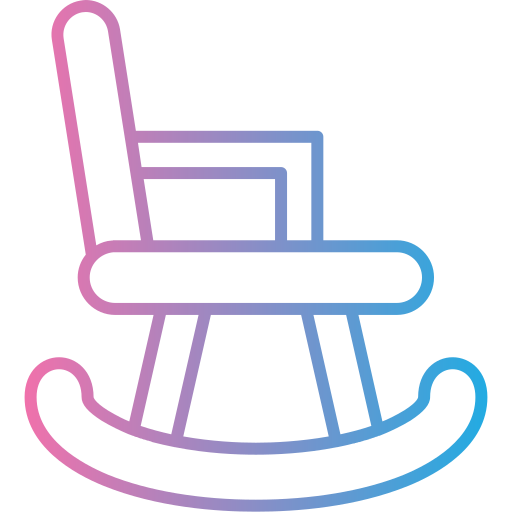 mecedora Generic gradient outline icono