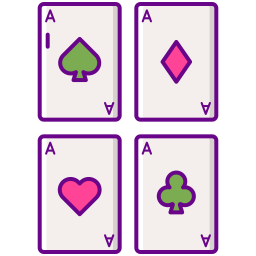póker Flaticons Lineal Color icono