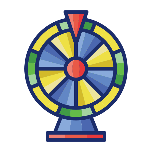 roulette Flaticons Lineal Color Icône