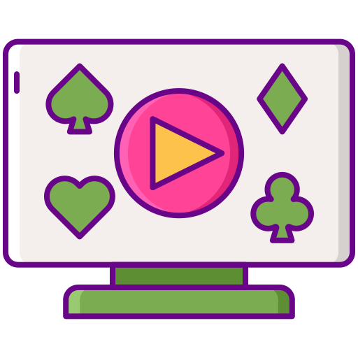 casino online Flaticons Lineal Color icono
