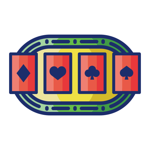 pokertisch Flaticons Lineal Color icon