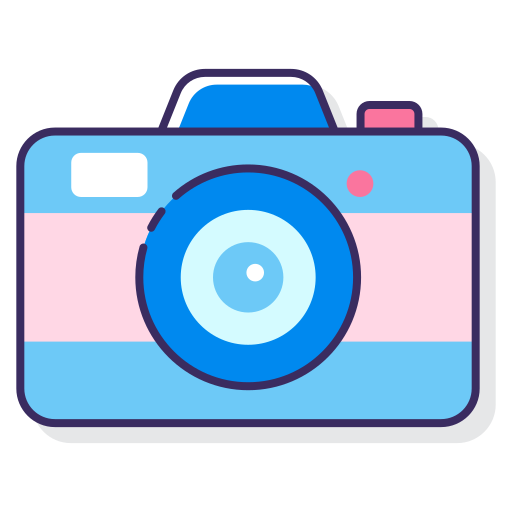 Photo camera Flaticons Lineal Color icon