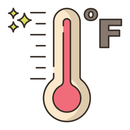 termometro Flaticons Lineal Color icona
