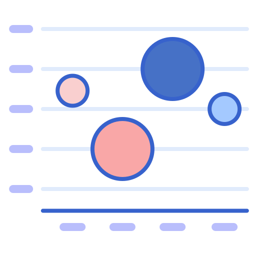 Пузыри Flaticons Lineal Color иконка