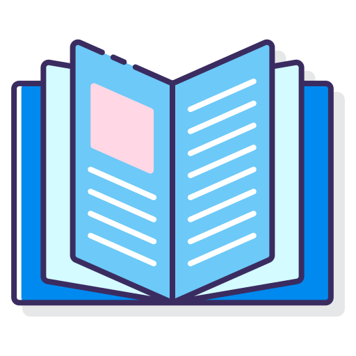 Open book Flaticons Lineal Color icon