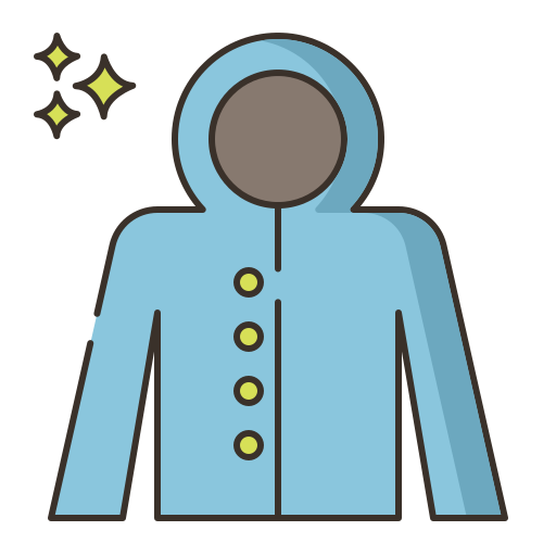 regenjacke Flaticons Lineal Color icon