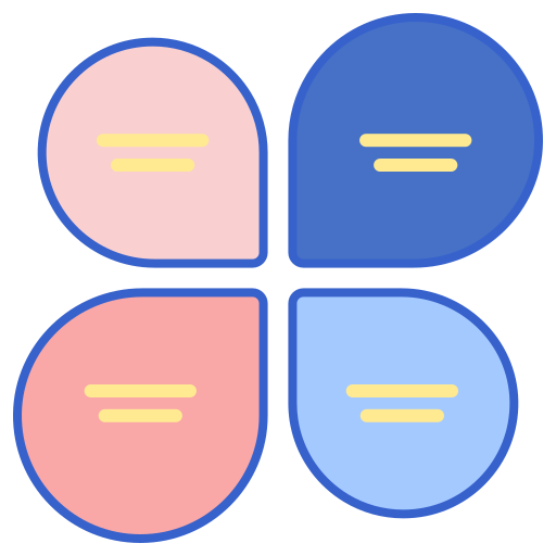 Petal Flaticons Lineal Color icon