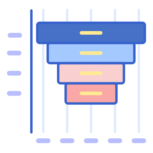 Funnel Flaticons Lineal Color icon