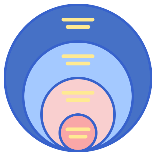 Circles Flaticons Lineal Color icon