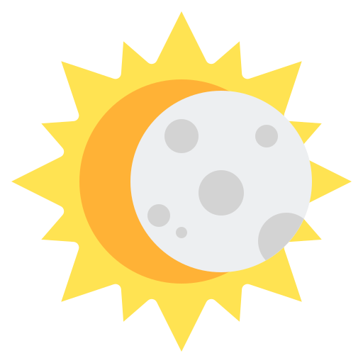 verduistering Flaticons Flat icoon