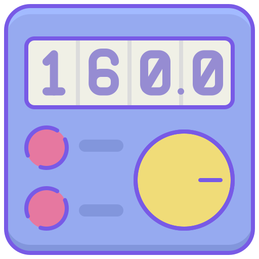 Metronome Flaticons Lineal Color icon