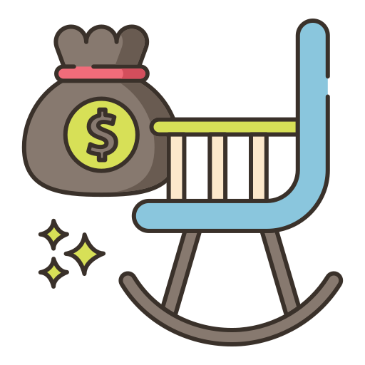 Pension Flaticons Lineal Color icon