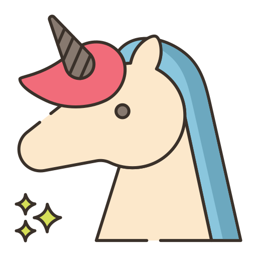 Unicorn Flaticons Lineal Color icon