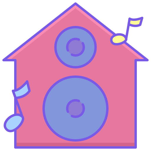 casa Flaticons Lineal Color icona