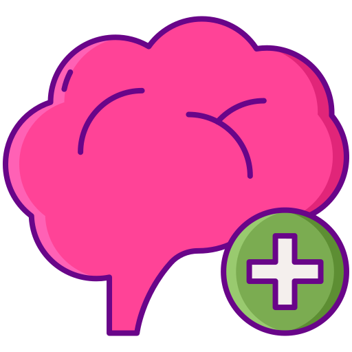 뇌 Flaticons Lineal Color icon
