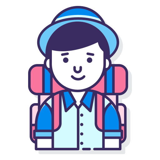 Camper Flaticons Lineal Color icon