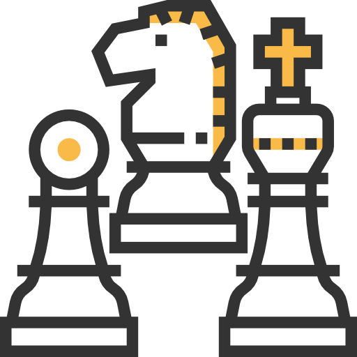 チェス Meticulous Yellow shadow icon