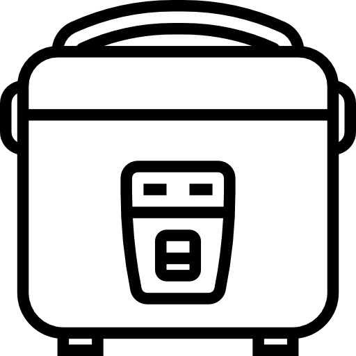 Rice cooker Meticulous Line icon