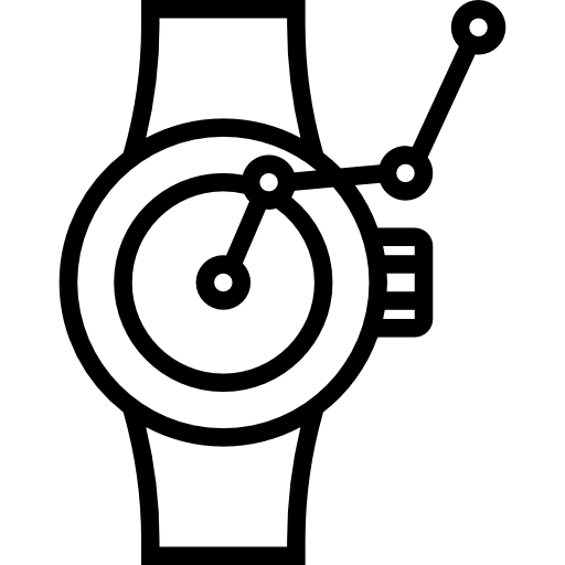 Smartwatch Meticulous Line icon
