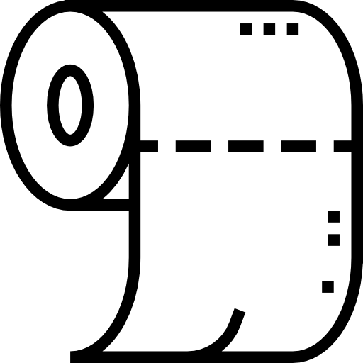 toilettenpapier Meticulous Line icon