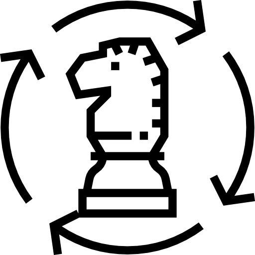 Strategy Meticulous Line icon