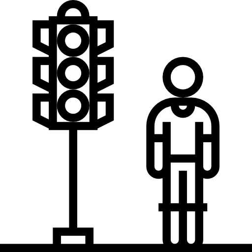 신호등 Meticulous Line icon