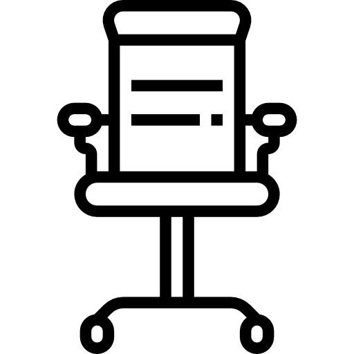 silla de oficina Meticulous Line icono