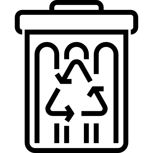 basura Meticulous Line icono