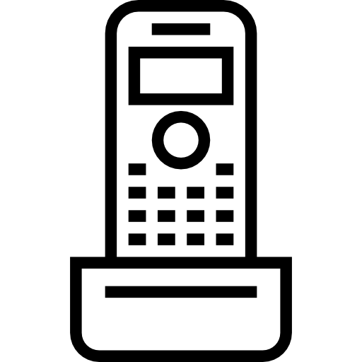 telefon Meticulous Line icon