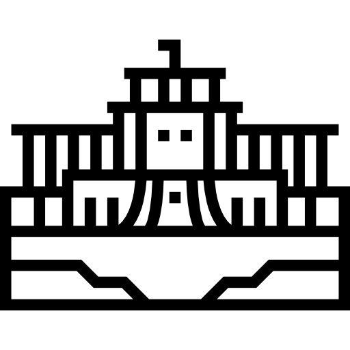 palacio del sol Meticulous Line icono