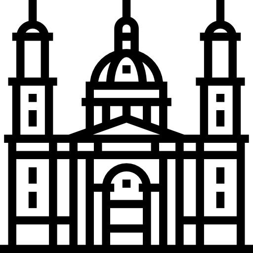 basílica de san esteban Meticulous Line icono