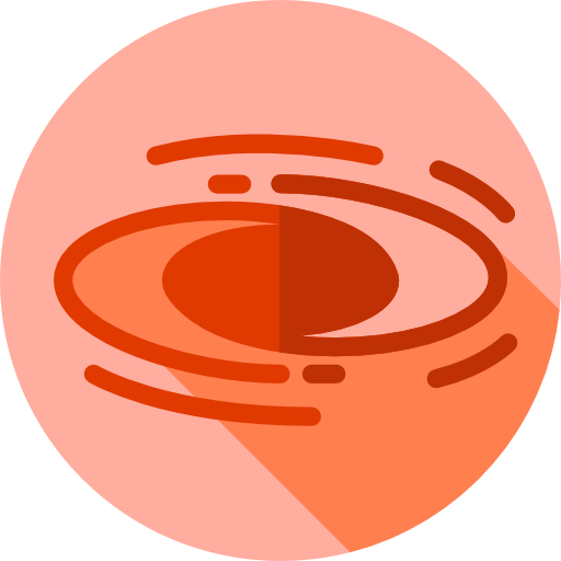 銀河 Flat Circular Flat icon