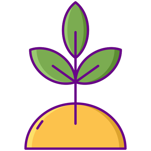 植物 Flaticons Lineal Color icon