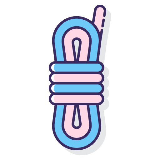 Cuerda Flaticons Lineal Color icono