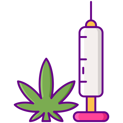 Syringe Flaticons Lineal Color Ícone