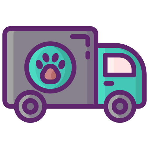 Truck Flaticons Lineal Color icon